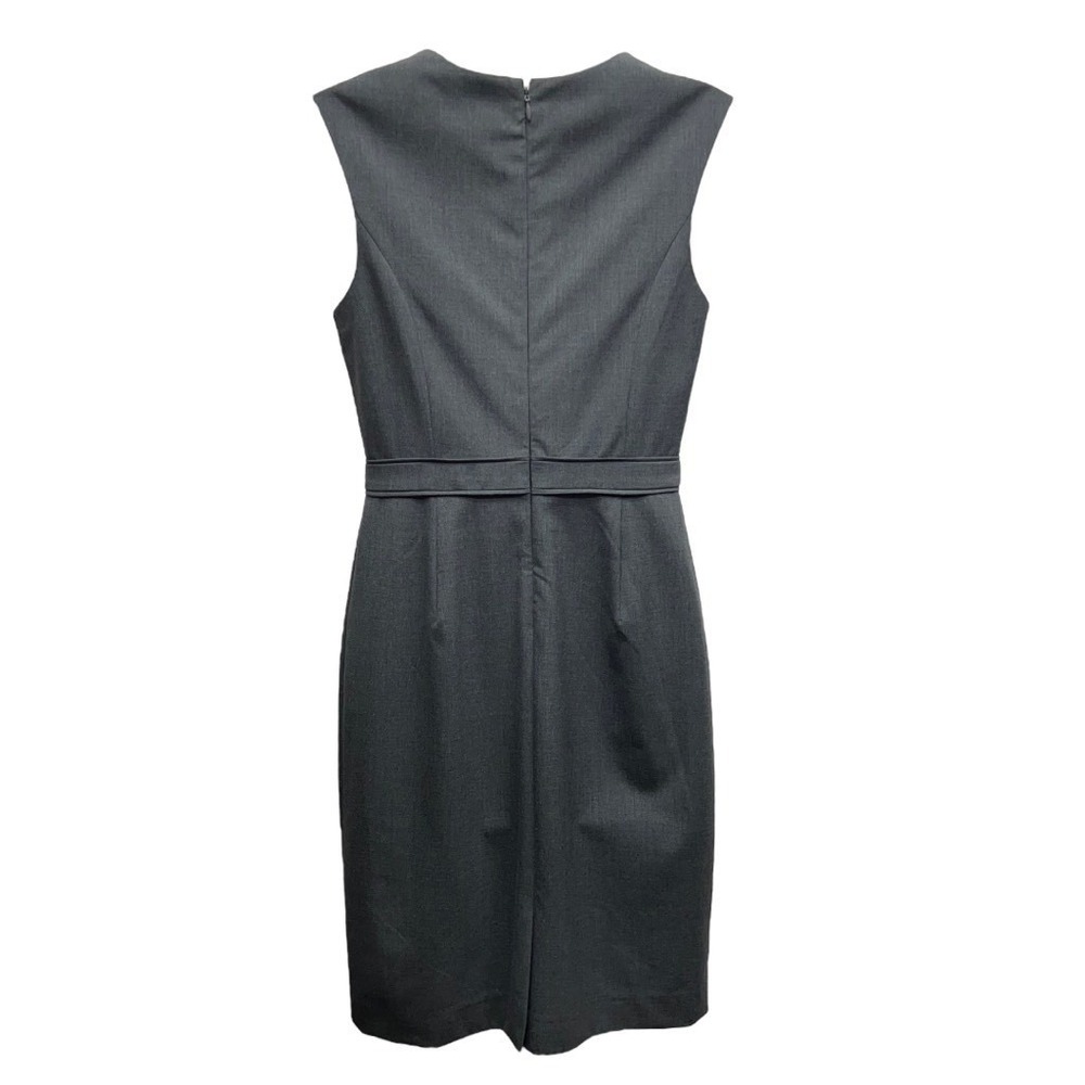 The Limited Collection‎ Dress 0 Grey V-Neck Sleeveless Contemporary Workcore - Picture 3 of 9